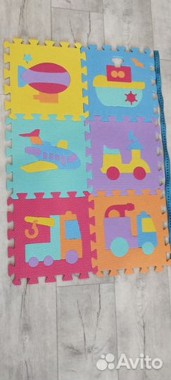 Пазл мягкий, разборный