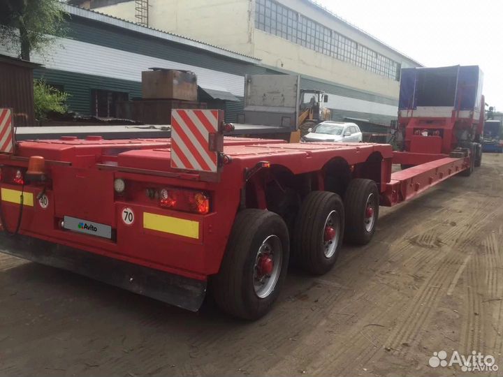 Полуприцеп трал (тяжеловоз) Faymonville STBZ 3VA, 2006