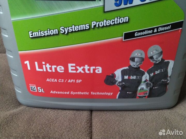 Масло Mobil 1 ESP из Финляндии 5 л