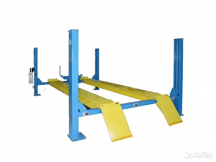 Подъемник четырехстоечный для сход-развала