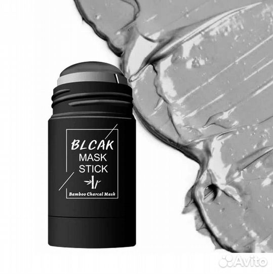 Глиняная маска для лица в стике от черных точек, 4