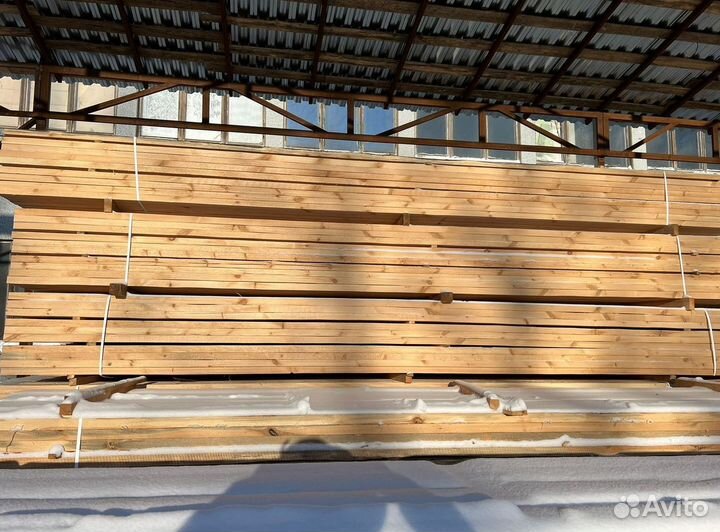 Доска обрезная 25х150х6000мм