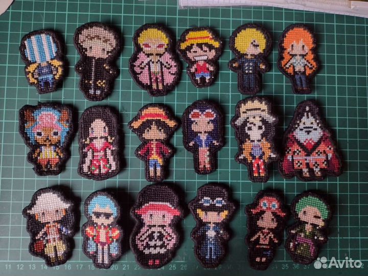 Значки по аниме Ванпис One piece