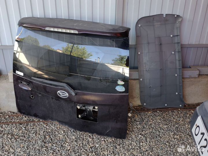 Daihatsu move L175S 2009г Задняя дверь