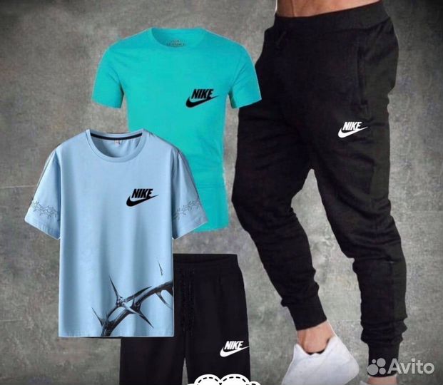 Спортивный костюм летний 4в1 Nike