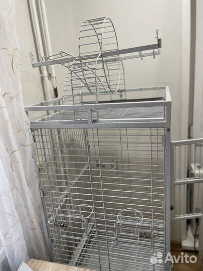 Клетка для птиц Triol BC18-1W, белый, 83*77*178 см