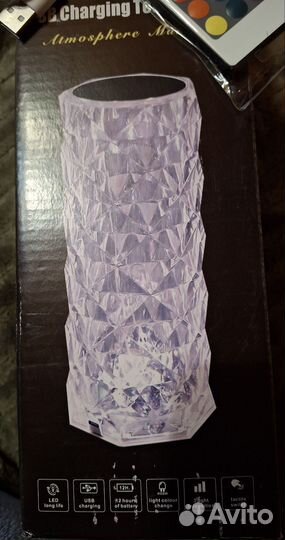 Светильник ночник сенсорный с пультом