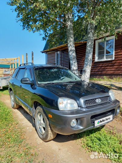 Hyundai Santa Fe 2.4 AT, 2002, 200 000 км