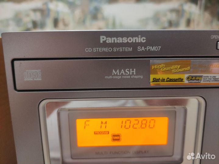 Музыкальный центр panasonic