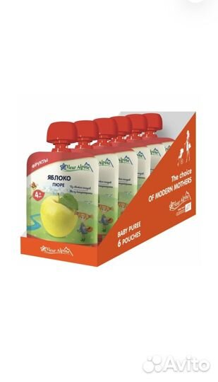 Детское пюре Fleur alpine с 4 месяцев, 90 грамм