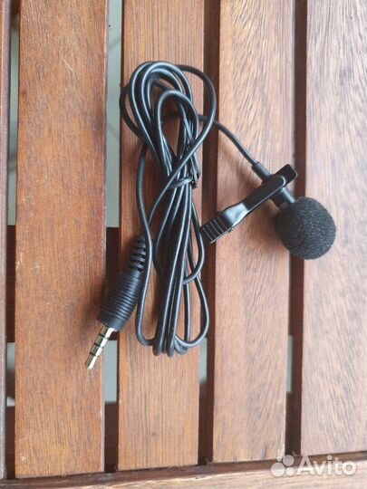 Микрофон петличный конденсаторный