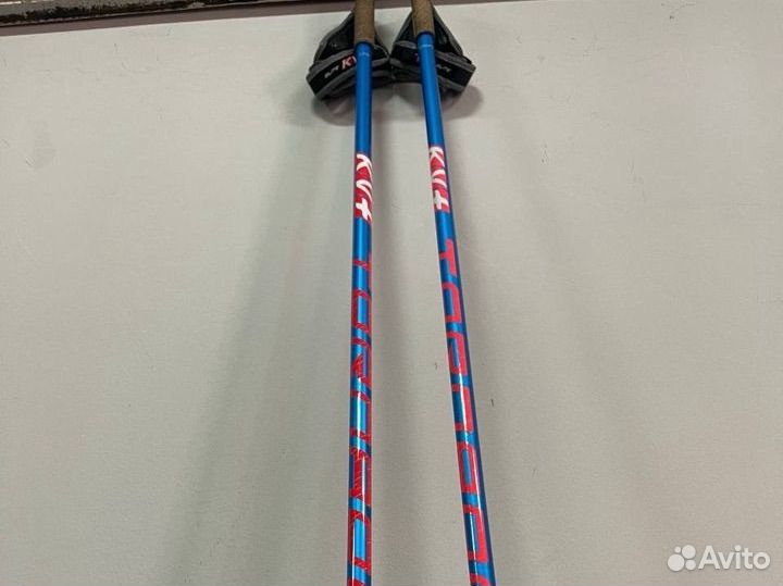 Лыжные палки KV+ Tornado Blue (165см)