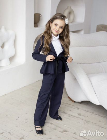 Костюм школьный на девочку 134