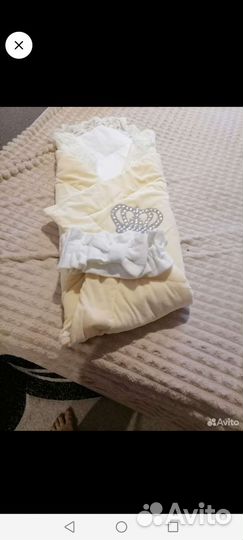 Конверт на выписку весна