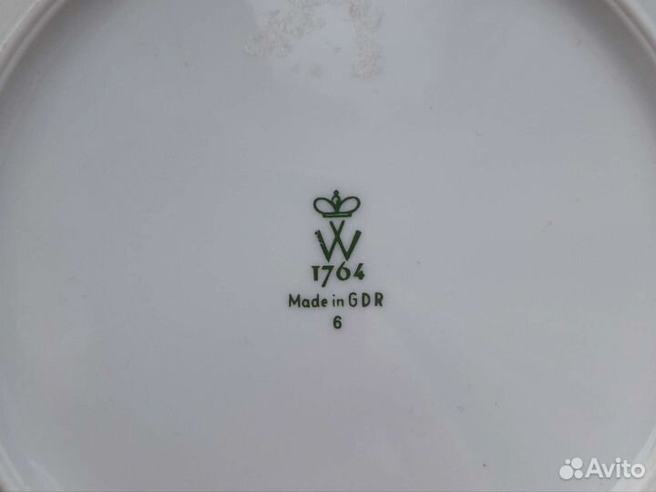 Фарфоровые тарелки германия