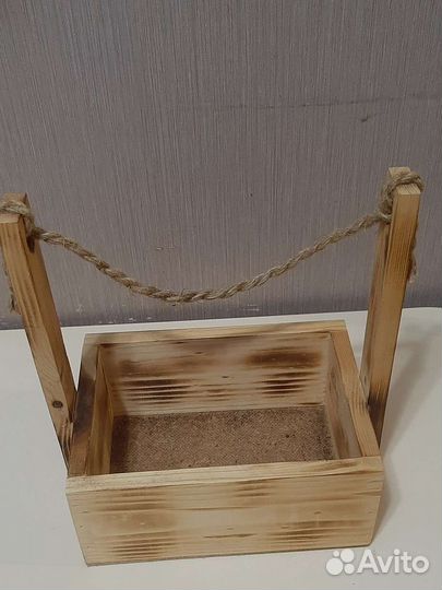 Ящик деревянный подарочный