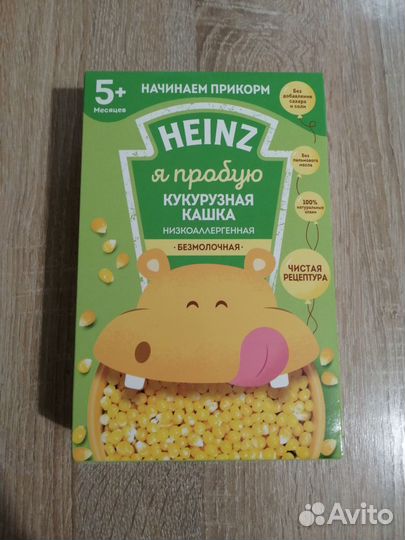 Каша heinz гречневая и кукурузная