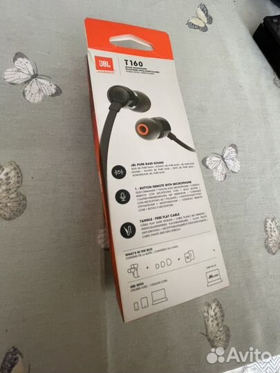 Проводные наушники jbl T160