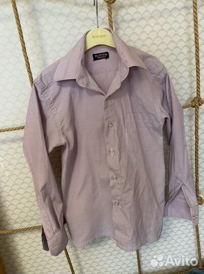 Рубашка на мальчика 128