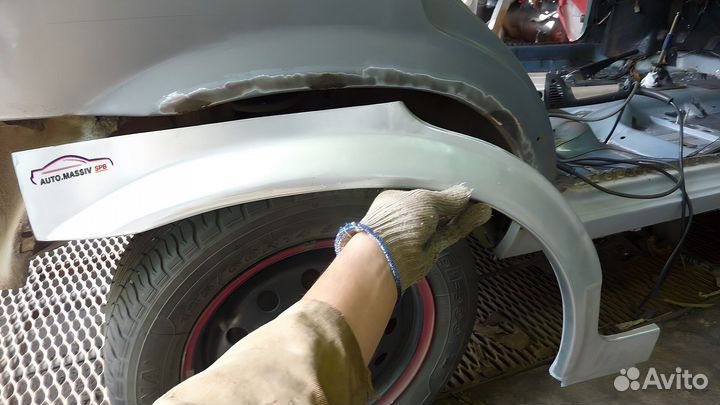 Арки ремонтные наружные Chevrolet Lanos 1