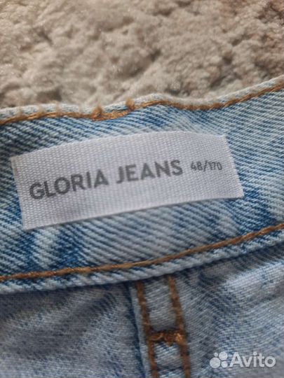 Шорты-юбка джинсовые