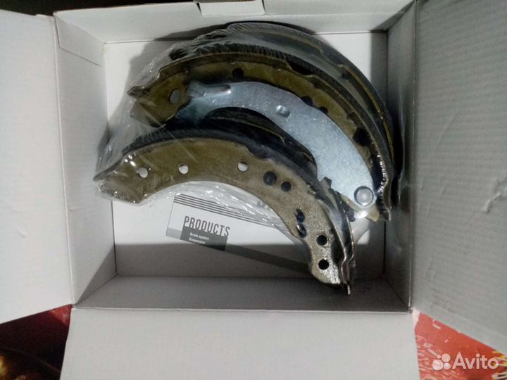 Колодки тормозные барабанные