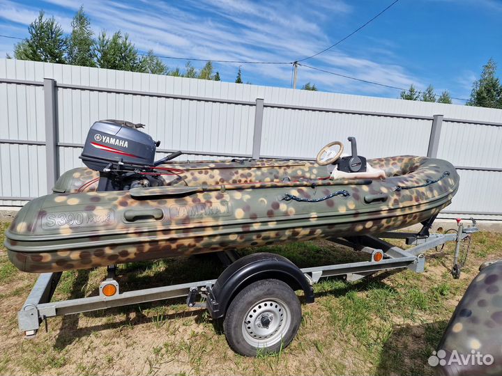 Лодка Yamaran 390 S Max exclusive мотор Yamaha 30