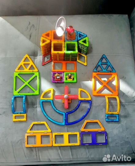 Magformers 107дет. Юному строителю. Всё с фото 1
