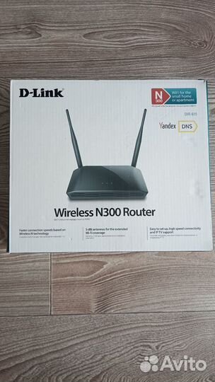 Wi-Fi роутер D-Link DIR-615