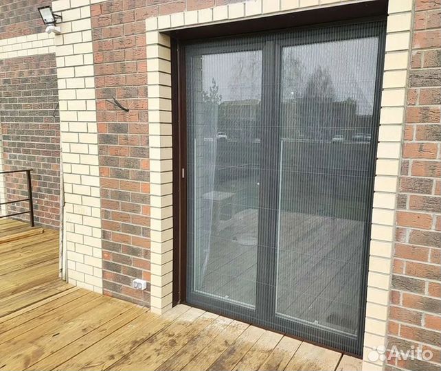 Москитные сетки гармошка Плиссе