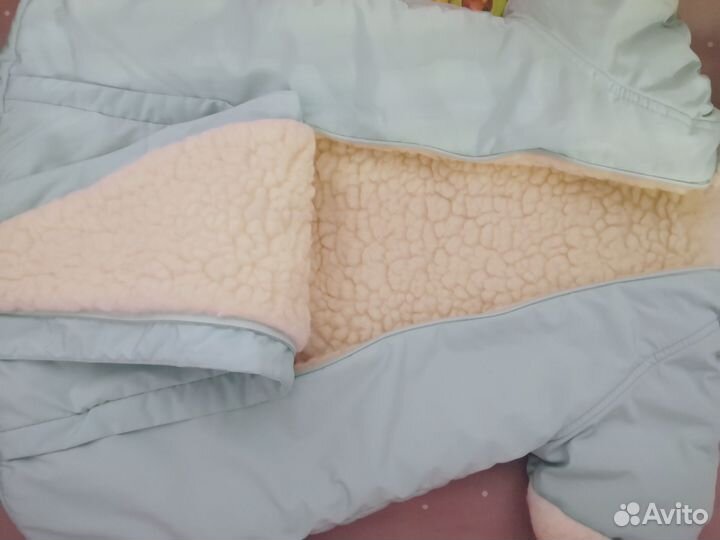 Детский зимний комбинезон -конверт