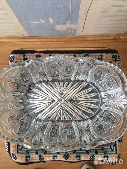 Хрустальная салатница