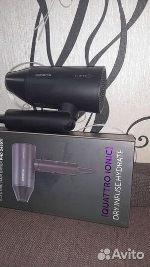 Фен для сушки волос новый