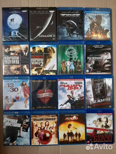 Blu ray диски лицензия часть 3 (А-Я)