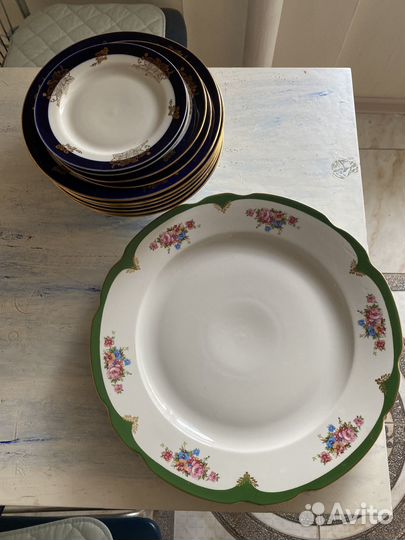 Тарелки и блюдо, Дулево СССР