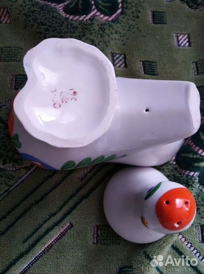 Рыбки и петух. Песочное