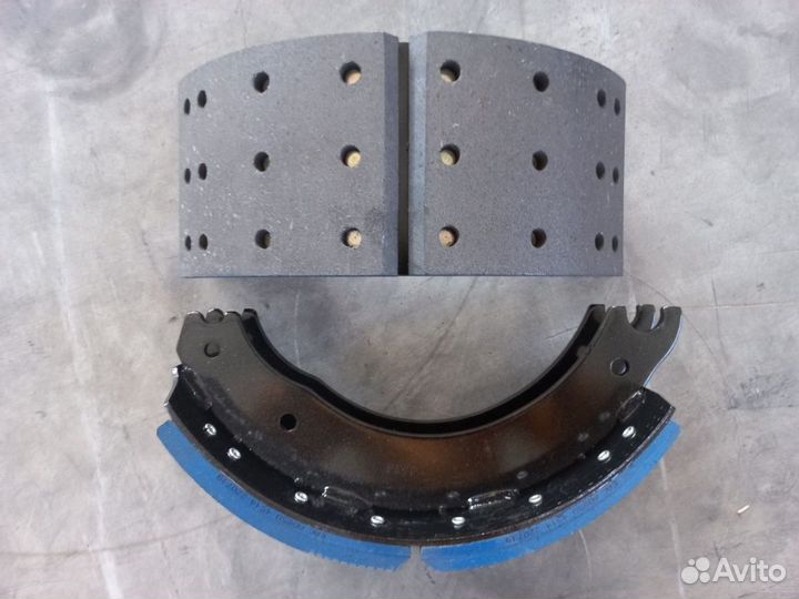 Тормозная колодка с накладками на ось L1 8 тонн
