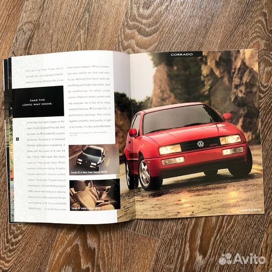 Дилерский буклет Volkswagen 1993