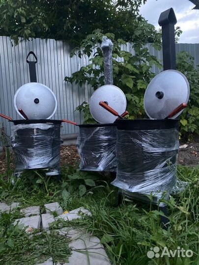 Казаны чугунные с алюминиевой крышкой