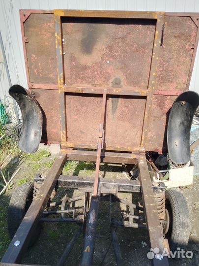 Прицеп на мотоблок Нева