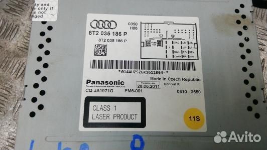 Магнитола audi Q5 (LKR08I401)