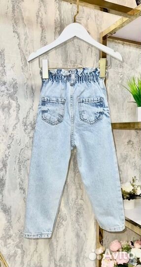 Джинсы для девочки 104,110,116,128