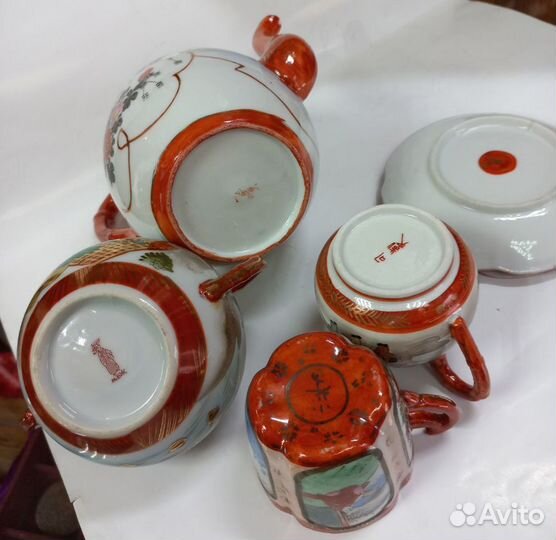 Кофейный сервиз старый Китай