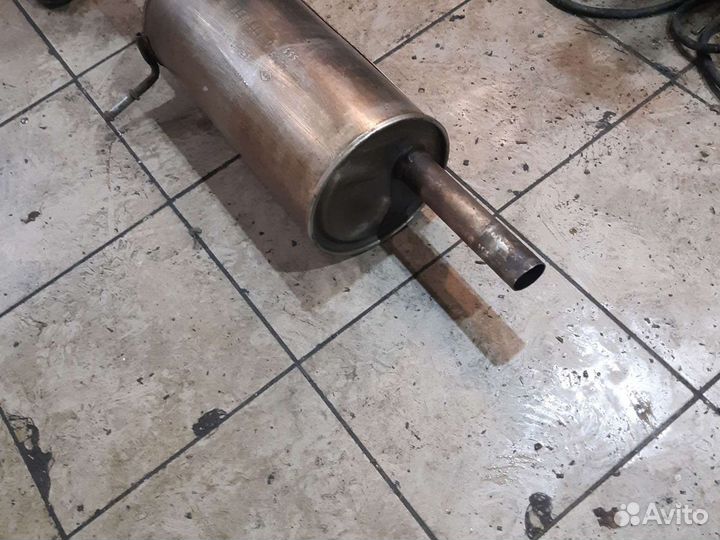 Глушитель Рено логан/сандеро