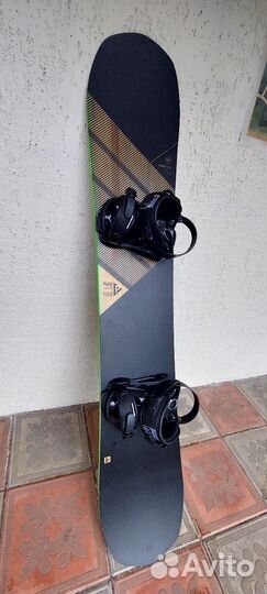 Сноуборд Nidecker play 152 с креплениями Drake GT