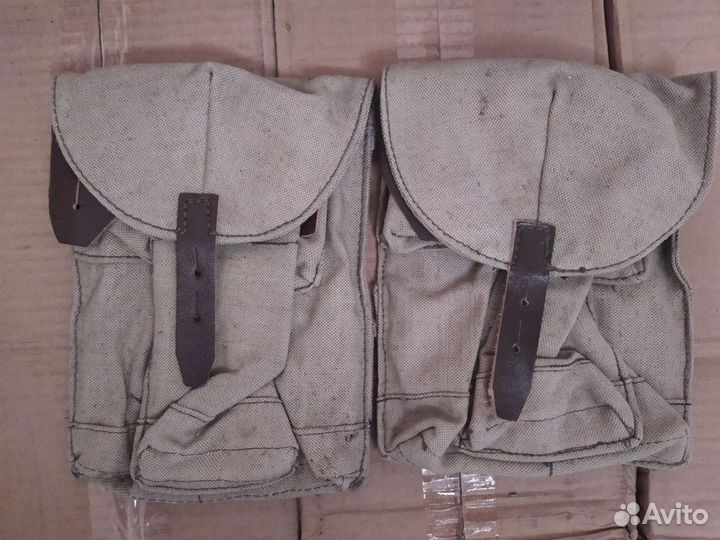 Подсумок гранатный и ак 3-х рожковый