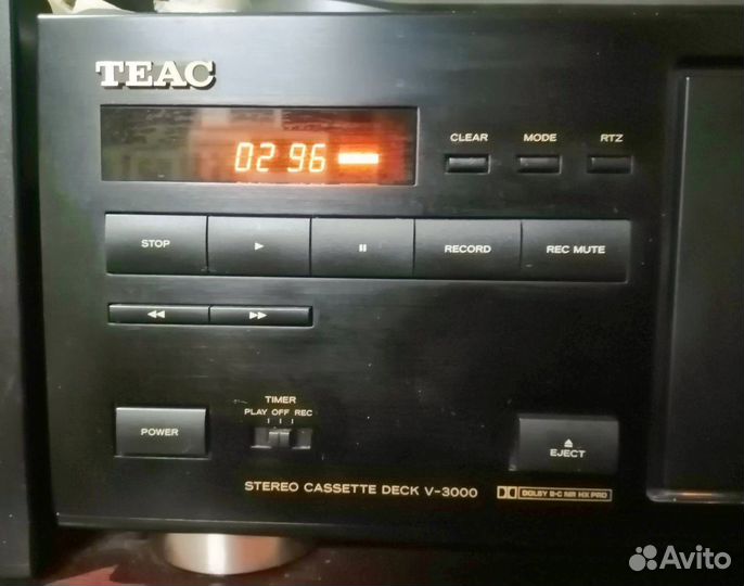 Кассетная дека Teac V-3000 (состояние)