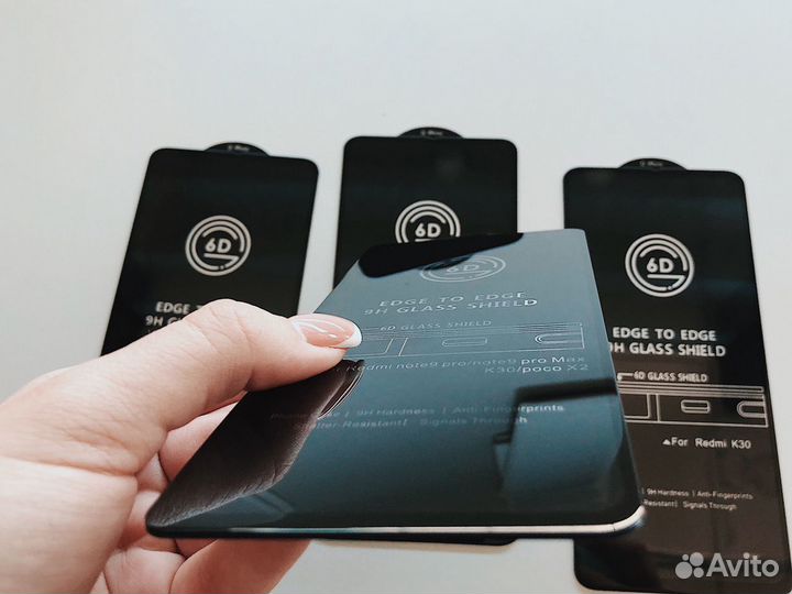 Защитное стекло для Xiaomi Note 9s/Pro /Pro Max