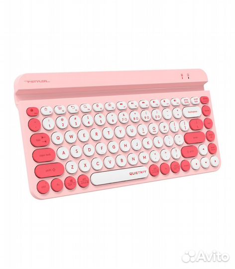 Беспроводная клавиатура A4Tech Fstyler FBK30, розо