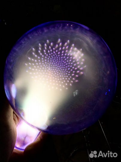 Туманно-пупырчатый плазменный шар (1 литр)